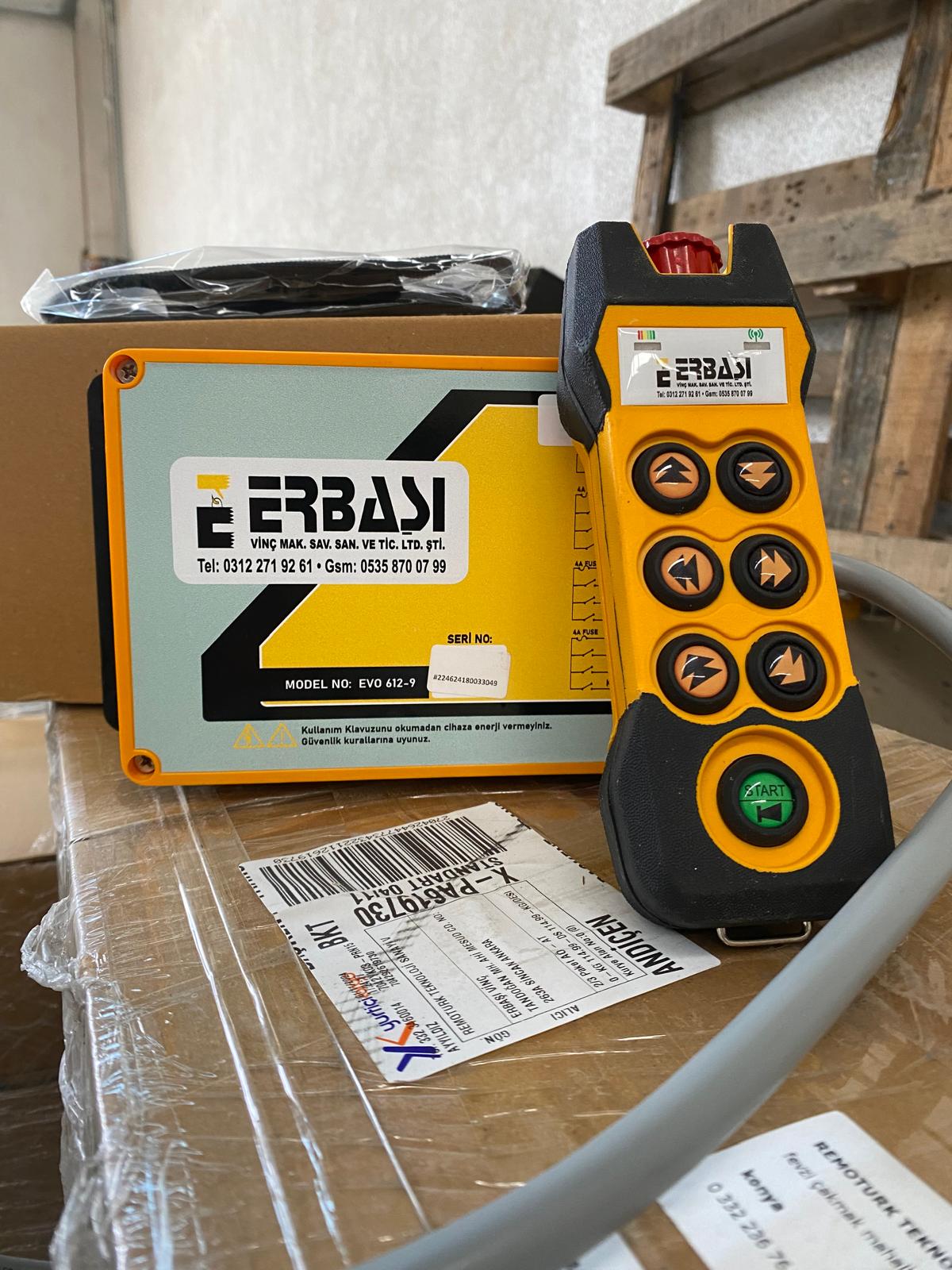 VİNÇ UZAKTAN KUMANDASI